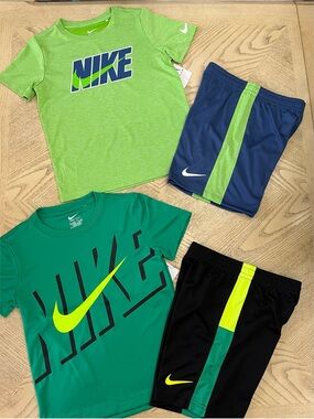*BUNDLE* Boys Nike Short Sleeve Tees & Pants Size 6